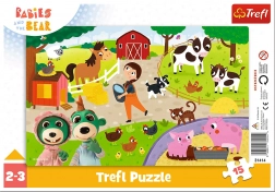 Trefl puzzle fattoria 15 pezzi