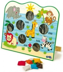 Gioco di lancio in legno Africa