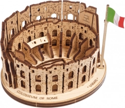 Puzzle 3D in legno Colosseo Roma UGEARS