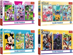 Puzzle 3×80 pezzi