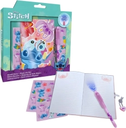 Set regalo con penna segreta, quaderno e adesivi Lilo e Stitch