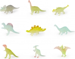 Dinosauri al Neon che Si Illuminano al Buio