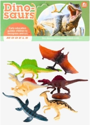 Set di 6 figurine di dinosauri