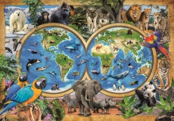 Puzzle CLEMENTONI Il meraviglioso mondo degli animali 300 pezzi