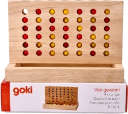 Goki gioco in legno quattro in fila