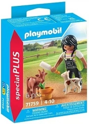 Playmobil Special Plus bambina con capre