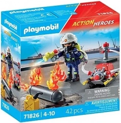 Action Heroes pompiere con pompa ad acqua