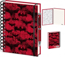 Taccuino BATMAN Red Bat A5 con rilegatura ad anelli
