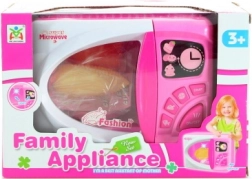 Forno a microonde giocattolo per bambini a batterie