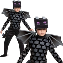 Costume per bambini Ender Dragon dal gioco Minecraft 137–149 cm (10–12 anni)