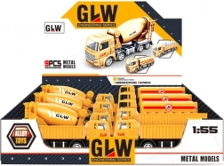 Modello in metallo di camion