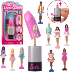 mattel mini barbie land – sorpresa nel rossetto barbie o ken