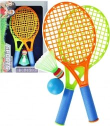 Set di badminton per bambini con volano e pallina
