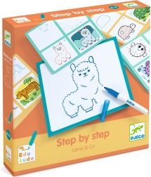 Set da disegno Djeco Lama & Co