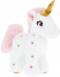 Keeleco unicorno bianco 16 cm – peluche eco