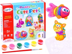 Set per la creazione di magneti Animali Divertenti