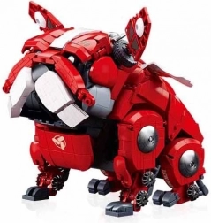 Bulldog meccanico Sluban rosso