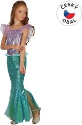 Costume da sirena per bambini 120–130 cm