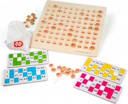 Tradizionale giocattolo in legno bingo per bambini Bigjigs Toys