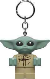 LEGO Star Wars portachiavi luminoso Grogu (Baby Yoda) con LED