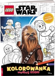 Lego Star Wars libro da colorare secondo codice