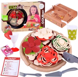 set pizza per bambini per tagliare e servire