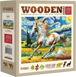 WOODEN CITY Puzzle in legno Cavallo Veloce 1010 pezzi
