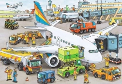 Puzzle Aeroporto affollato 35 pezzi
