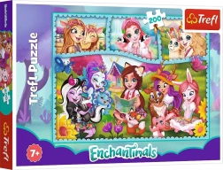 Puzzle da 200 pezzi – il mondo magico di ENCHANTIMALS