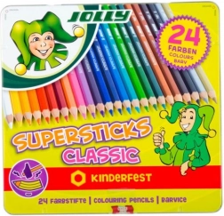 Supersticks 24 colori in scatola di metallo