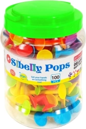 Set da gioco con ventose StBelly Pops 100 pz