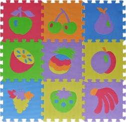 Puzzle in gommapiuma Frutta (28x28)