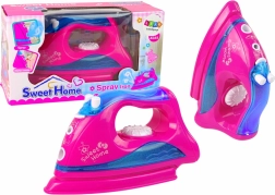 Ferro da stiro giocattolo con vapore ed effetti luminosi