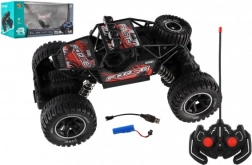 Auto RC Fuoristrada 26 cm con pacco ricaricabile e luci