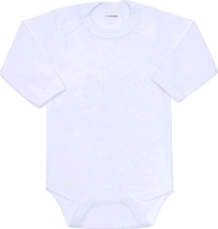 Body neonato a maniche lunghe New Baby bianco