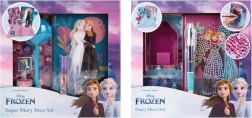 Set diario decorativo DISNEY FROZEN – diario, adesivi e accessori