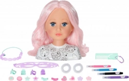 Baby Born testa da pettinare creativa 22 cm con accessori