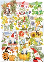 Puzzle Cobble Hill La vita allegra degli gnomi 1000 pezzi