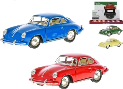 Modello in metallo Porsche 356B Carrera 1:32 Kinsmart con meccanismo a retrocarica