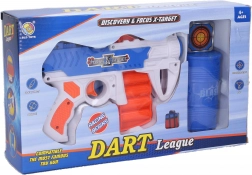 Pistola con proiettili in schiuma