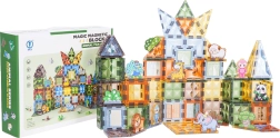 Costruzioni magnetiche per bambini, 116 pezzi con animaletti