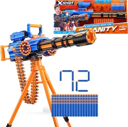 Zuru X-Shot Insanity blaster automatico con treppiede e 72 dardi