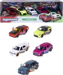 Majorette set regalo graffiti 5 auto 1:64