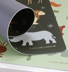 A Little Lovely Company tovaglietta con animali della savana