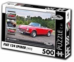 puzzle retro-auto fiat 124 spider (1973) – 500 pezzi