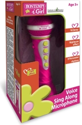 Microfono karaoke con effetti luminosi