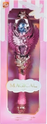 Magica bacchetta rosa con luci e suoni