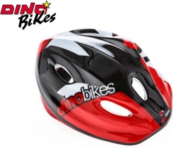 Casco ciclismo bambini rosso Dino Bikes