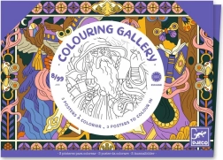 Galleria da colorare Heroic di Djeco