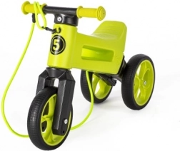 Bicicletta senza pedali Funny Wheels Rider SuperSport 2in1 con tracolla – Verde